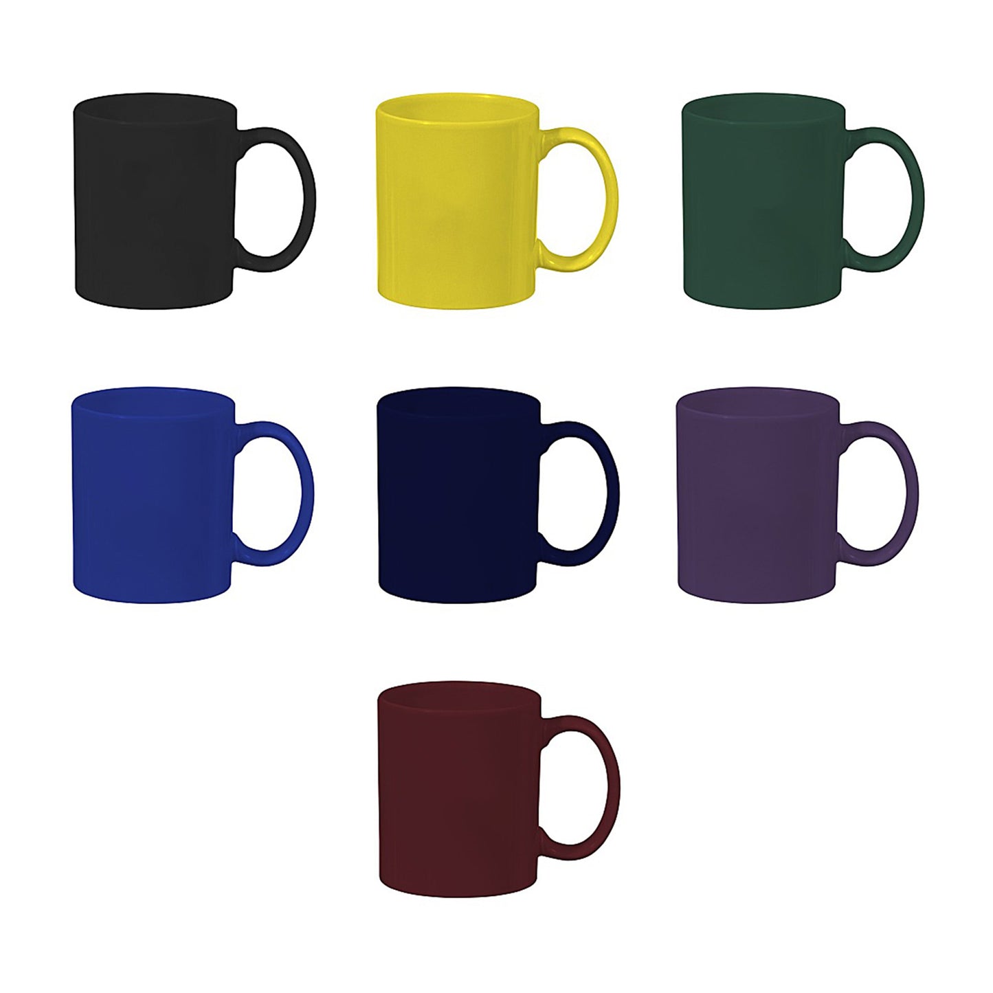 COFFEE MUGS #3 (COLORED MUG, 1 COLOR IMPRINT)