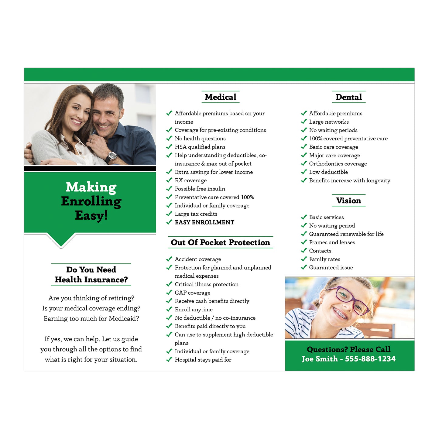BROCHURES (YOUR LOCAL HEALTH INSURANCE / ACA SPECIALIST)