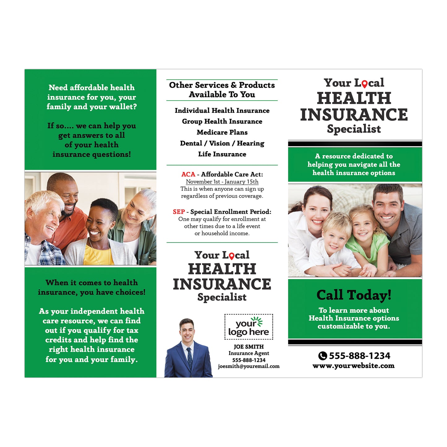 BROCHURES (YOUR LOCAL HEALTH INSURANCE / ACA SPECIALIST)