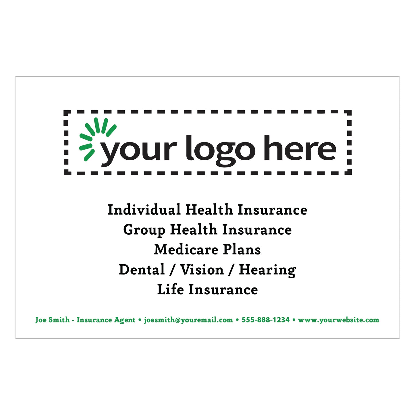 POSTCARD HANDOUTS (MEDICARE SUPPLEMENT #1)