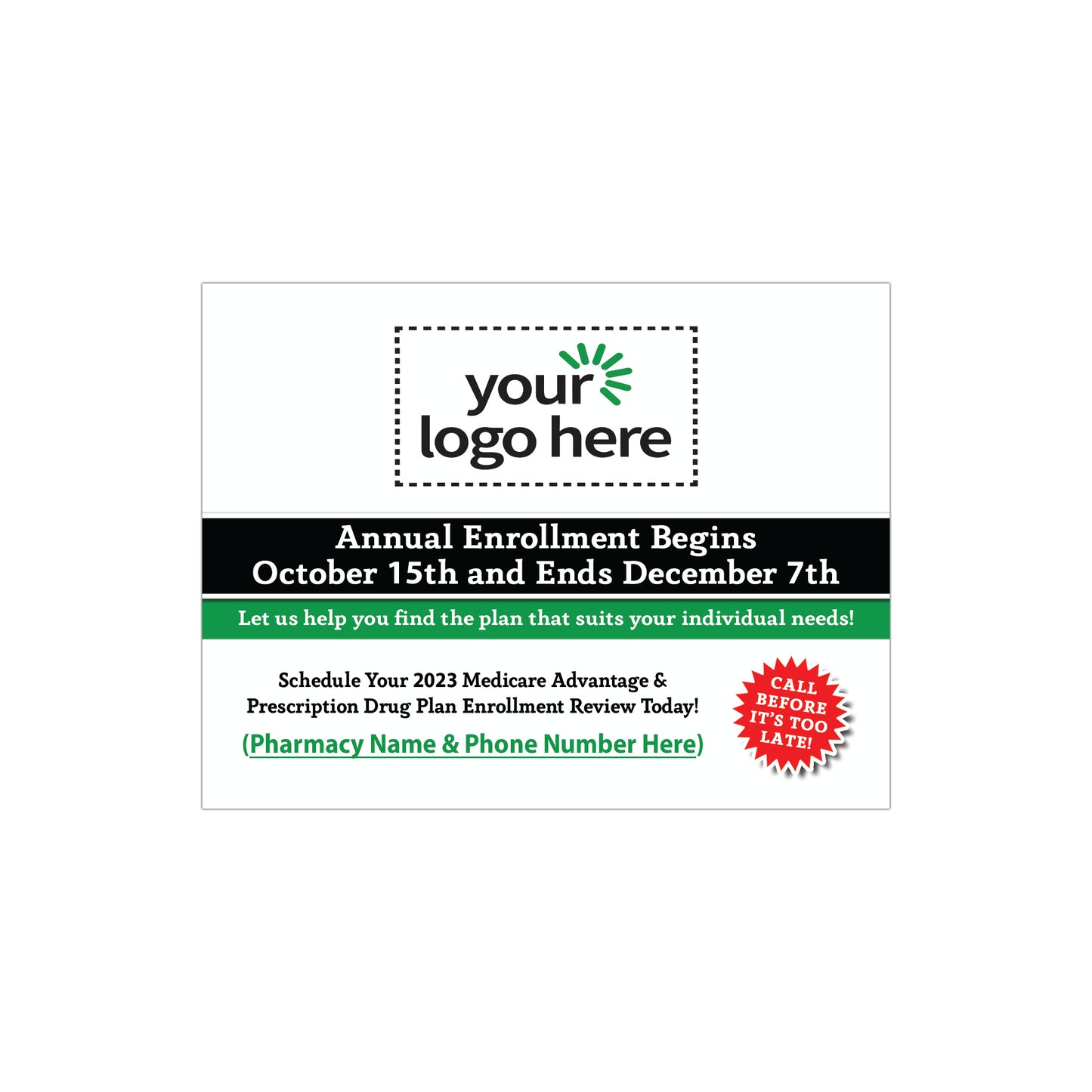 HANDOUTS (PHARMACY STUFFER)