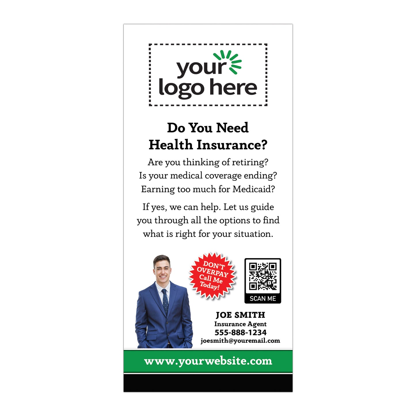 RACK CARDS (HEALTH INSURANCE / ACA)