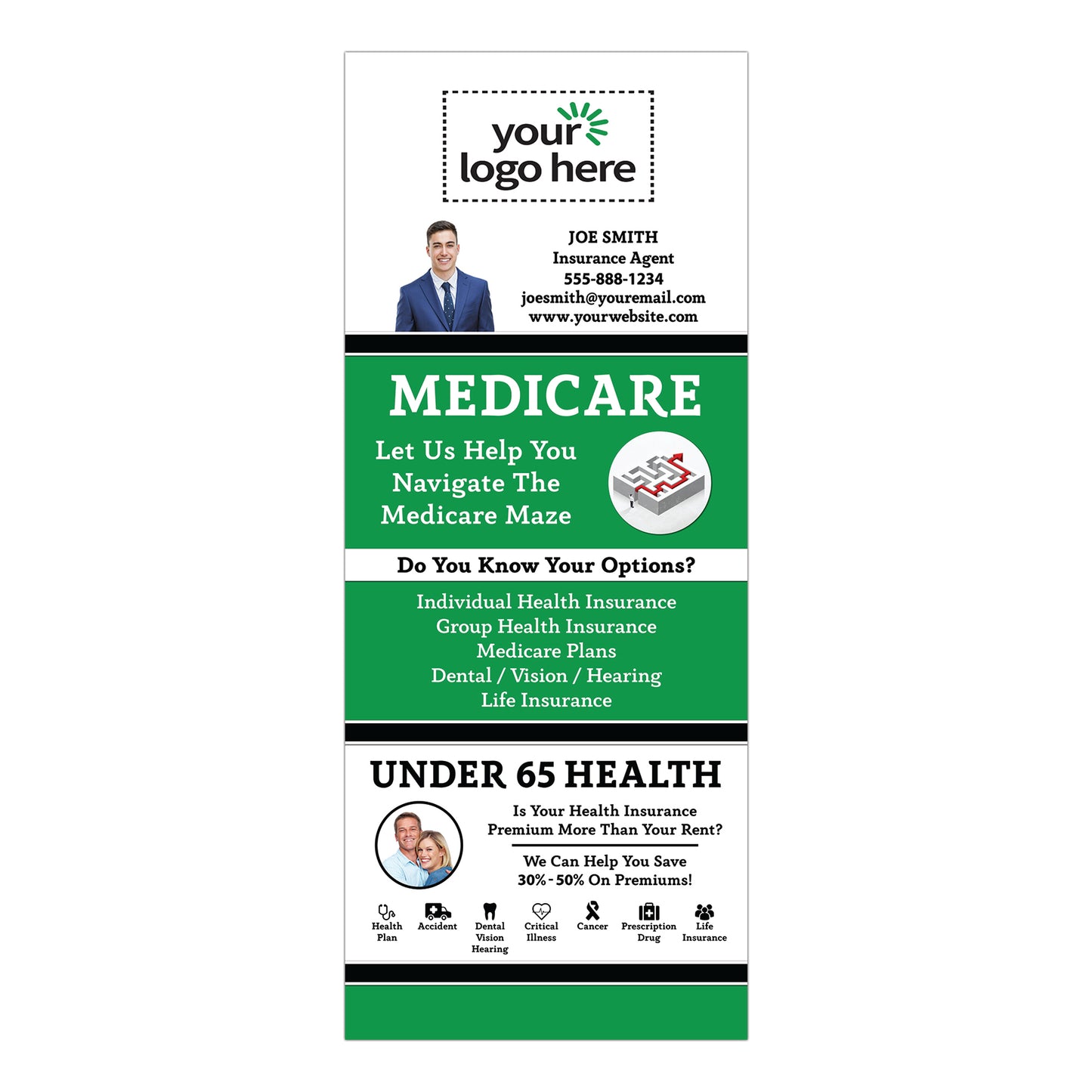 RETRACTABLE BANNER #1 (STANDARD)