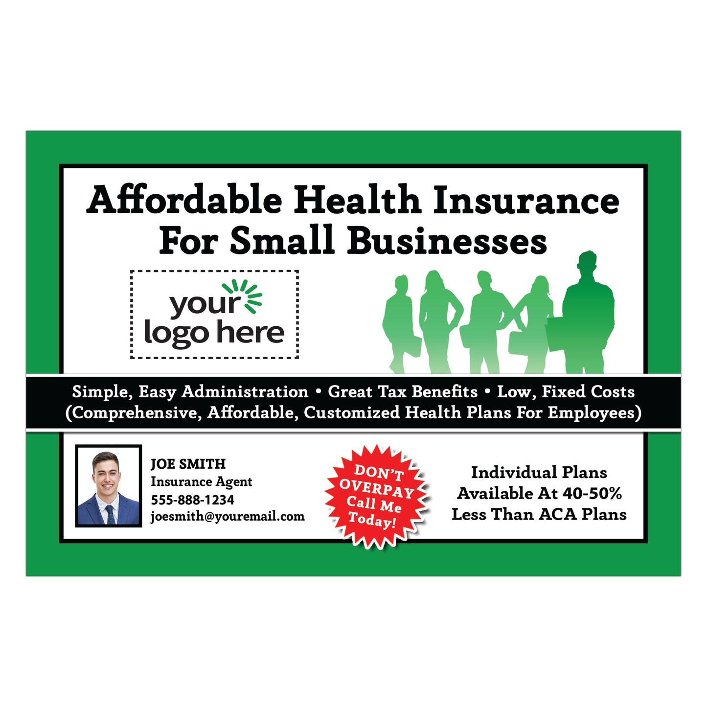 POSTCARD HANDOUTS (SMALL BUSINESS INSURANCE)