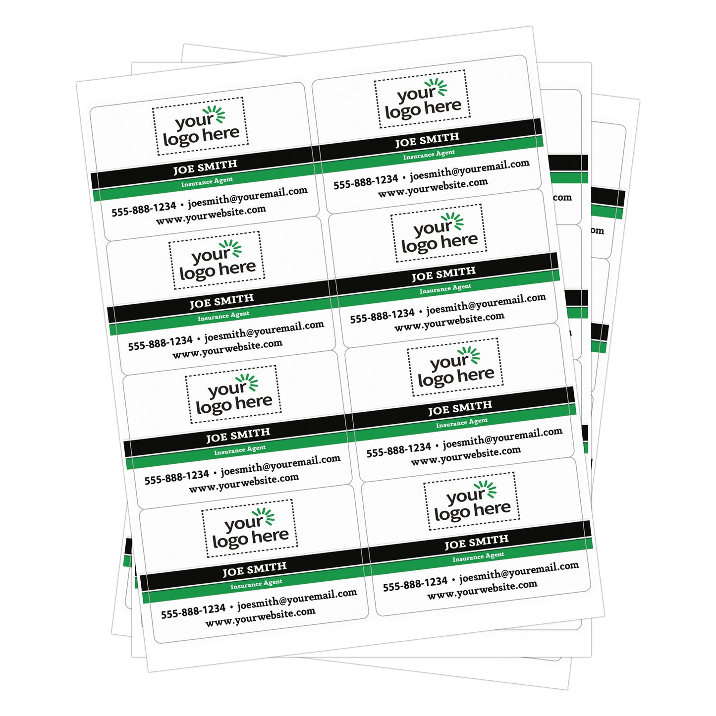SHEET LABELS (4 x 2.5)