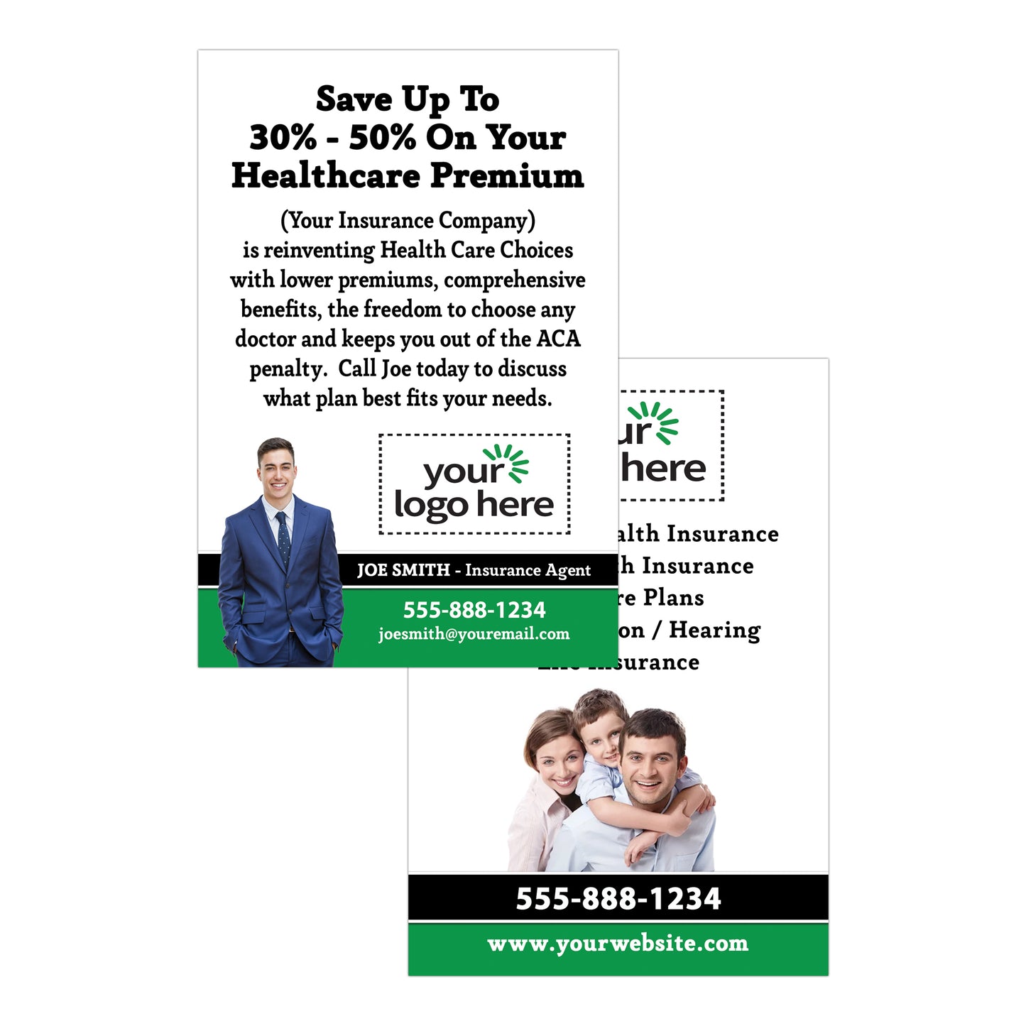 POSTCARD HANDOUTS (UNDER 65 #2)