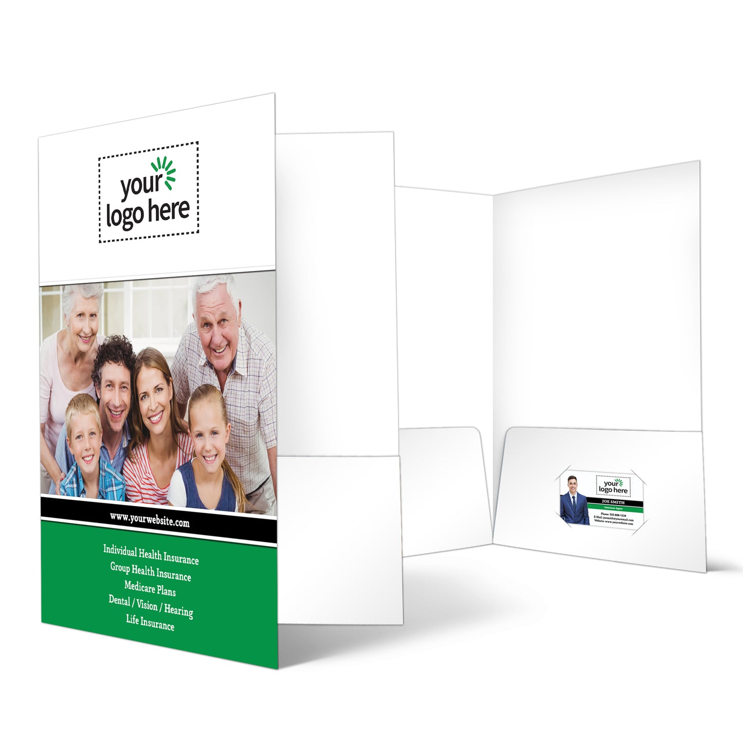 PRESENTATION FOLDERS (NO REINFORCED EDGES)