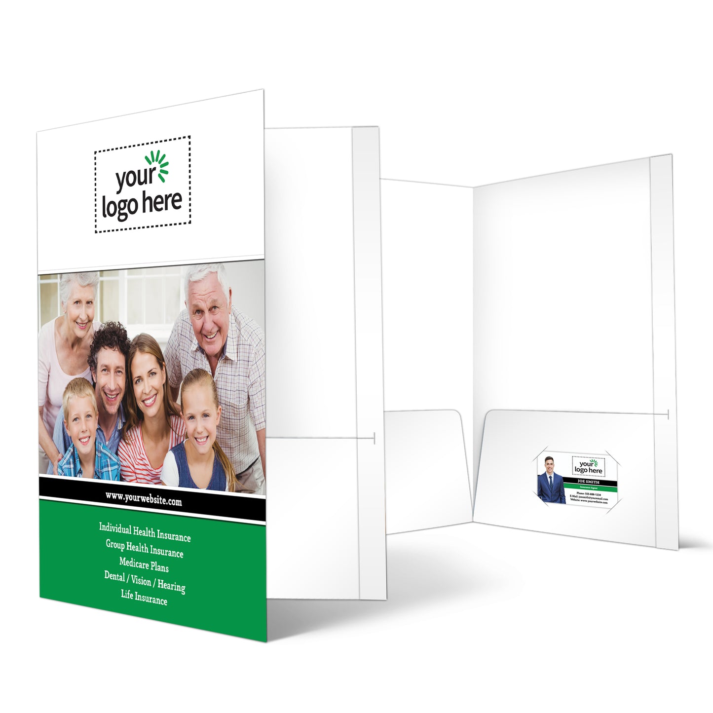 PRESENTATION FOLDERS (REINFORCED EDGES)