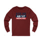 'Ask Me About Medicare' Unisex Jersey Long Sleeve Tee