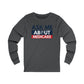 'Ask Me About Medicare' Unisex Jersey Long Sleeve Tee