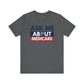 'Ask Me About Medicare' Unisex Jersey Short Sleeve Tee