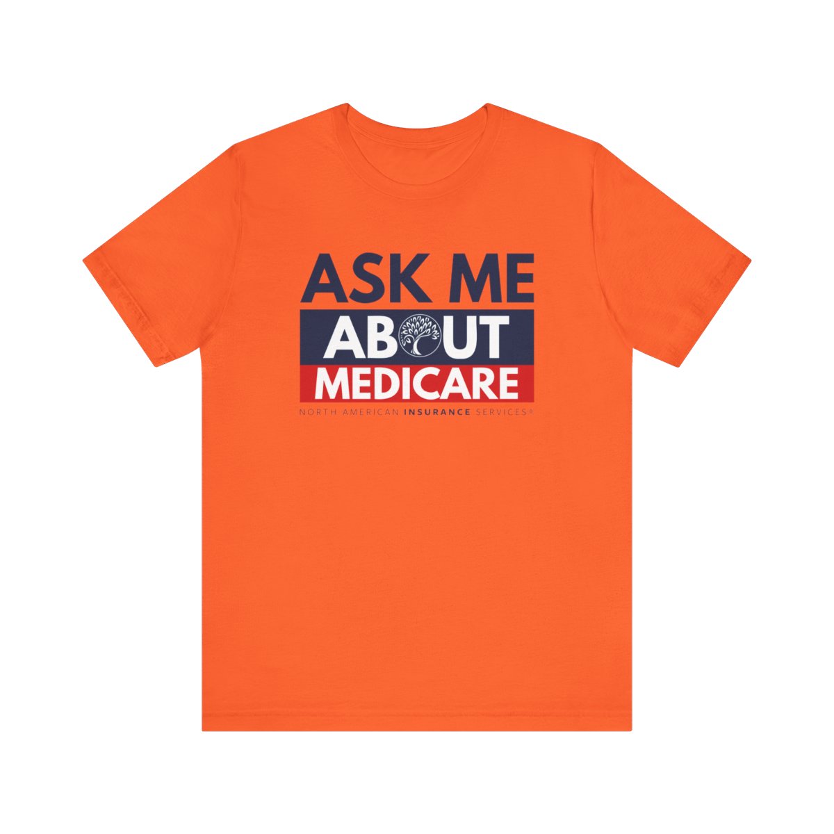 'Ask Me About Medicare' Unisex Jersey Short Sleeve Tee