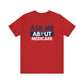 'Ask Me About Medicare' Unisex Jersey Short Sleeve Tee