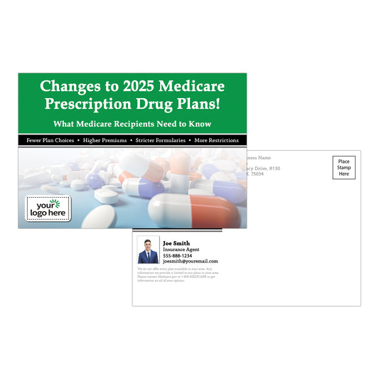 POSTCARD MAILERS (2025 PART D PRESCRIPTION DRUG CHANGES)