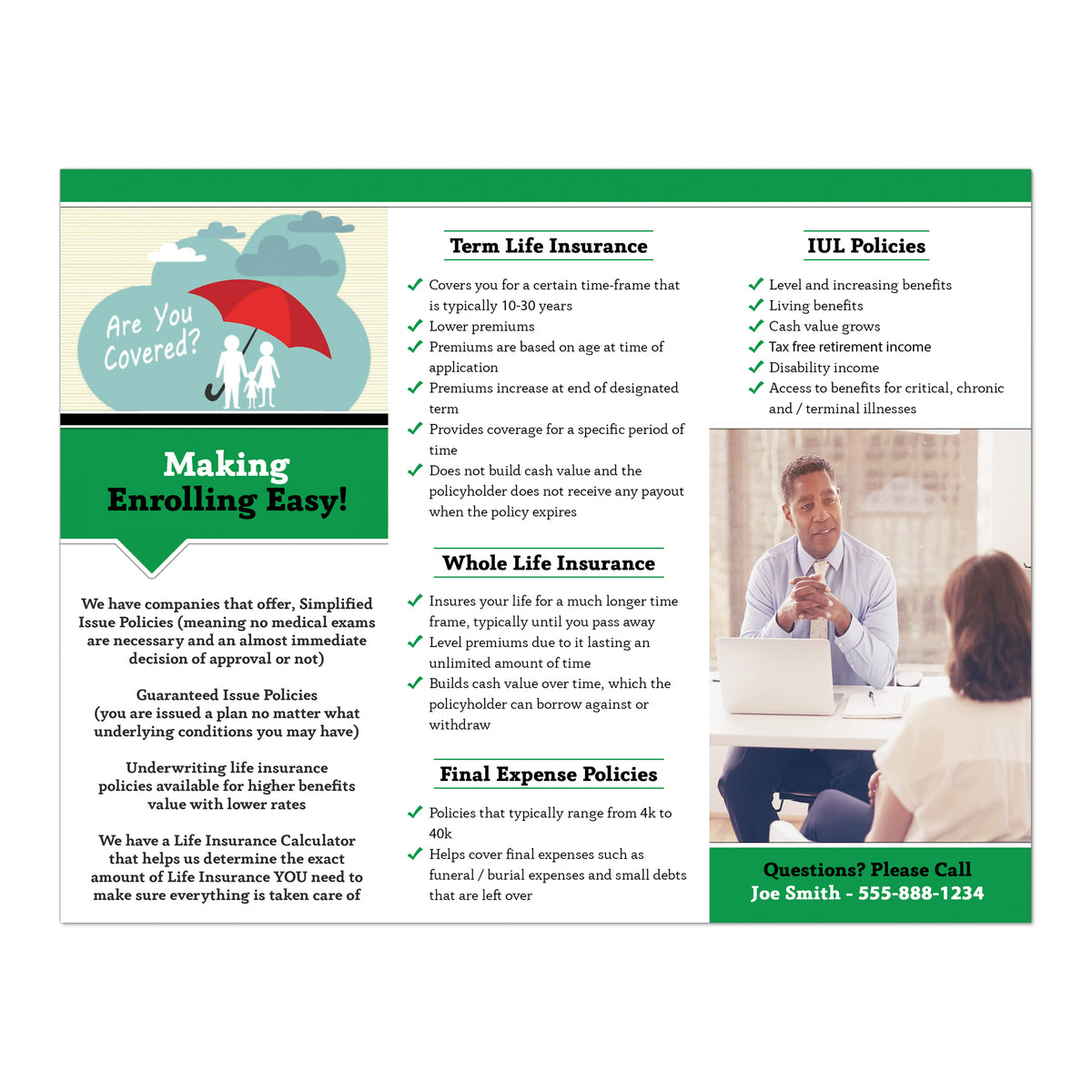 Life Insurance Brochure.pdf BROCHURES (YOUR LOCAL LIFE INSURANCE SPECIALIST) – NAIS Print Solutions