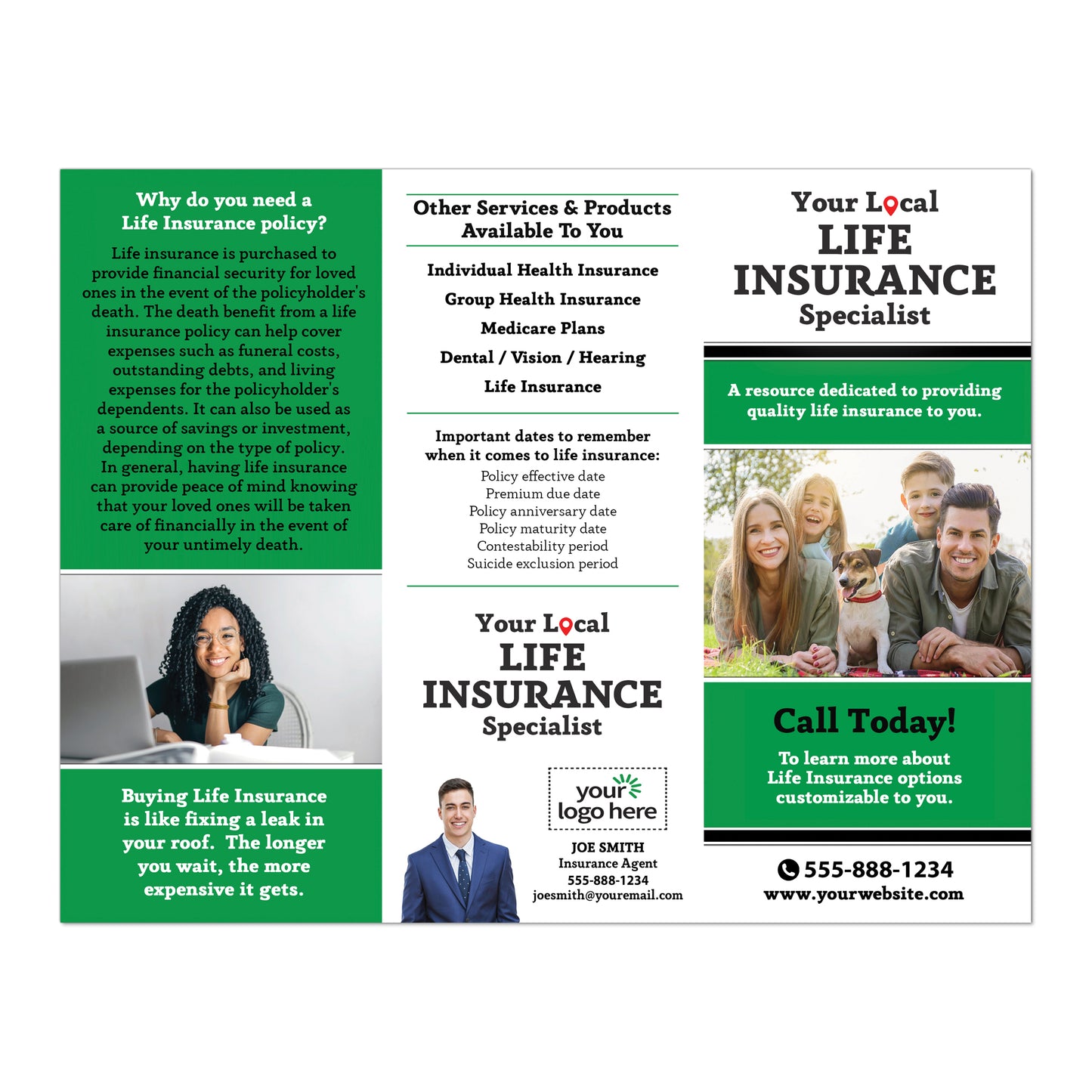 BROCHURES (YOUR LOCAL LIFE INSURANCE SPECIALIST) – NAIS Print Solutions