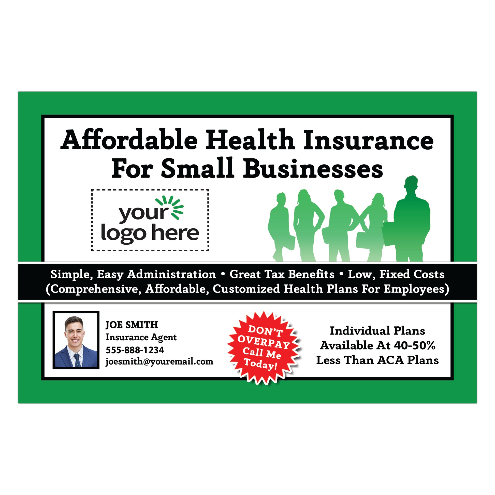 POSTCARD HANDOUTS (SMALL BUSINESS INSURANCE) – NAIS Print Solutions